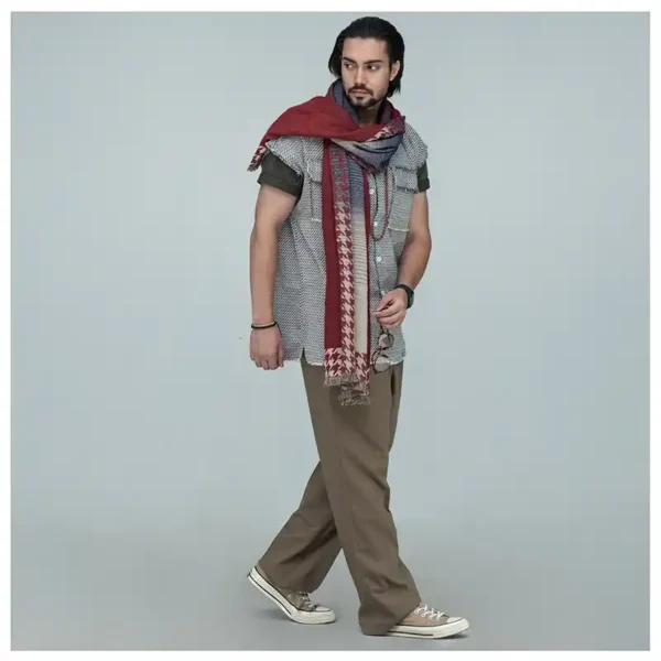 استایل هنری مردانه ست راهگرد